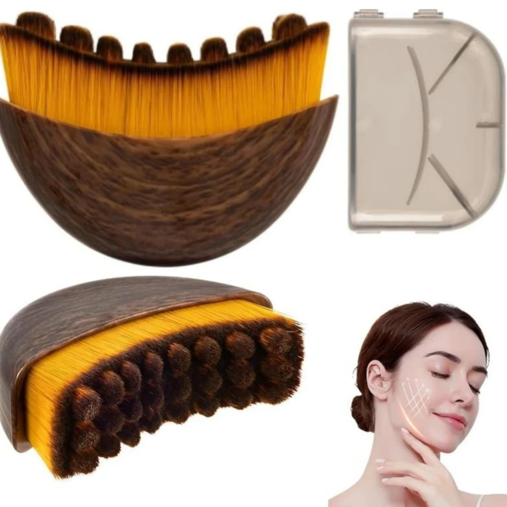 Walnut Lymphatic Brush