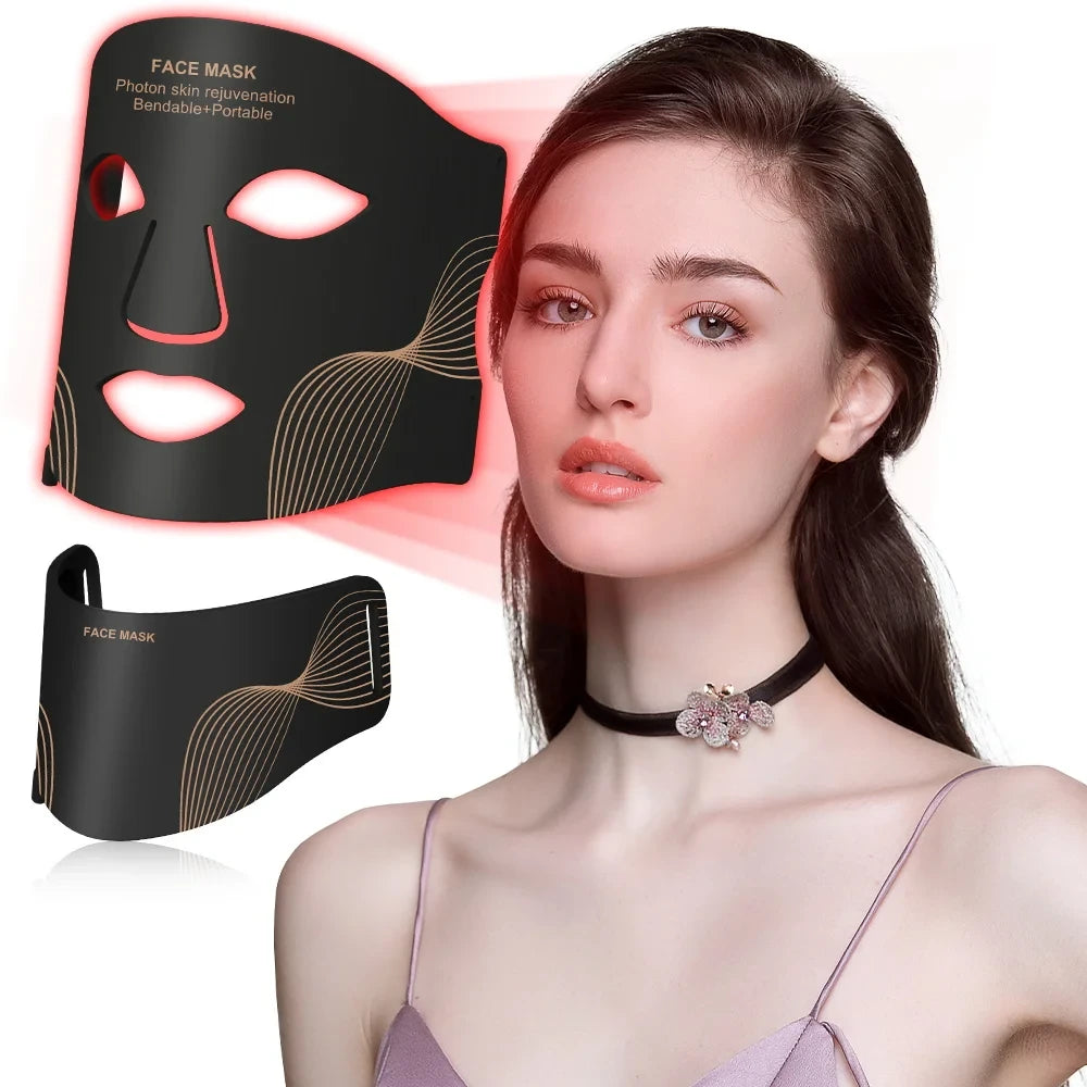 7 Color LED Face Mask