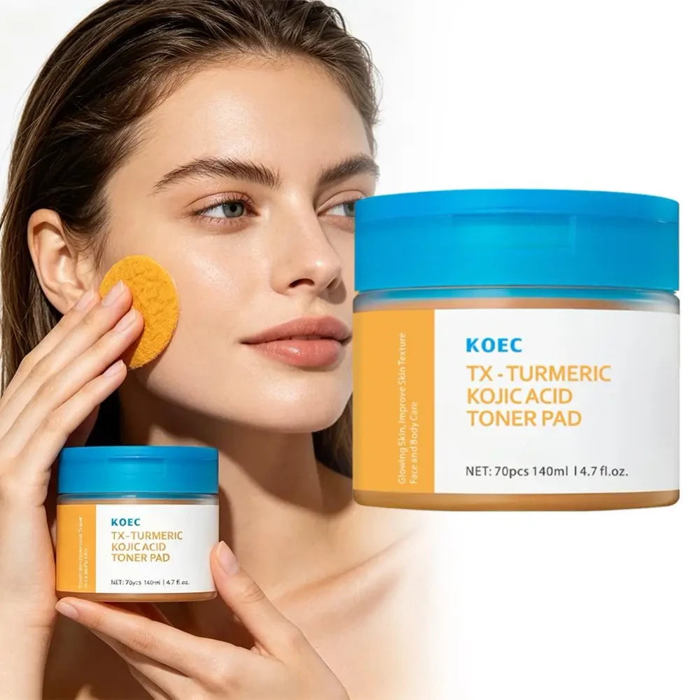 Turmeric Kojic Acid Toner Pads