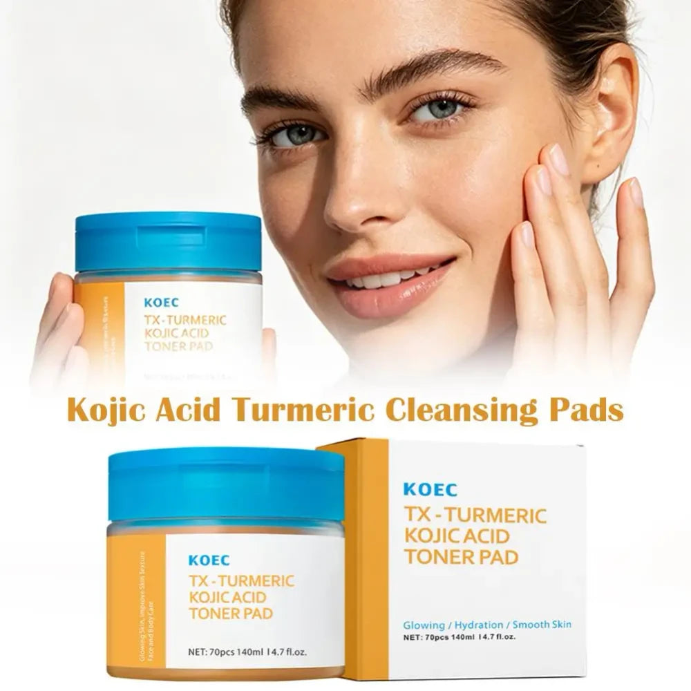 Turmeric Kojic Acid Toner Pads